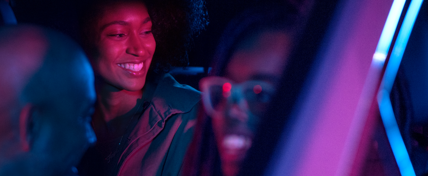 Lyft passengers and driver