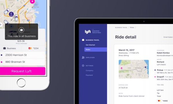Simple Business Ride Expensing