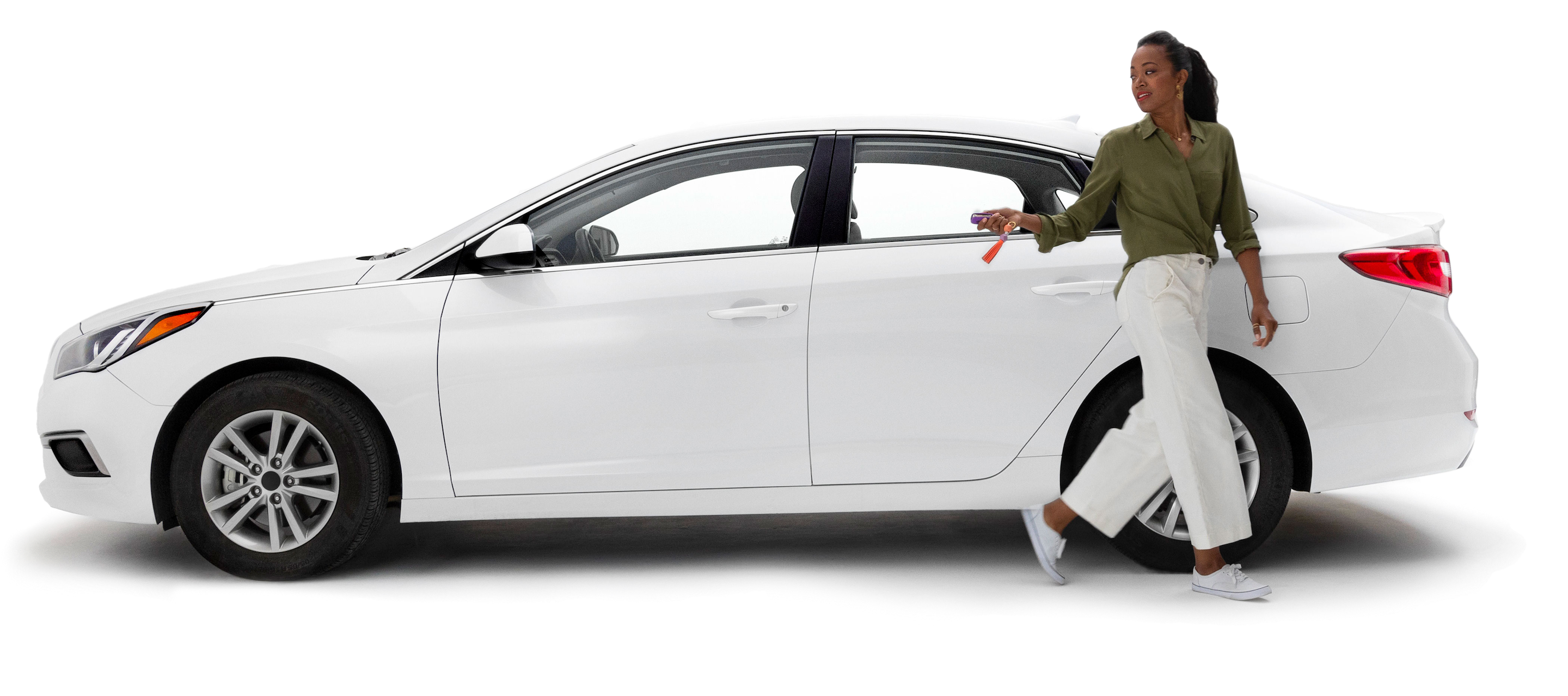 Car message. Rent a car PNG.